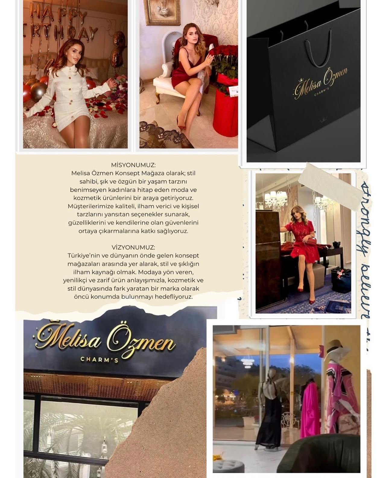 Melisa Özmen'in Resmi Web Sitesi