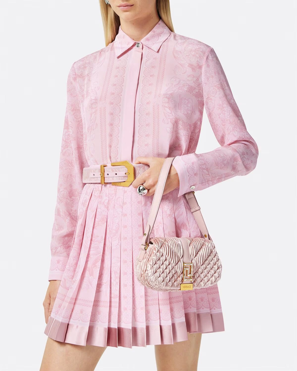 VELVET GRECA GODDESS MINI BAG