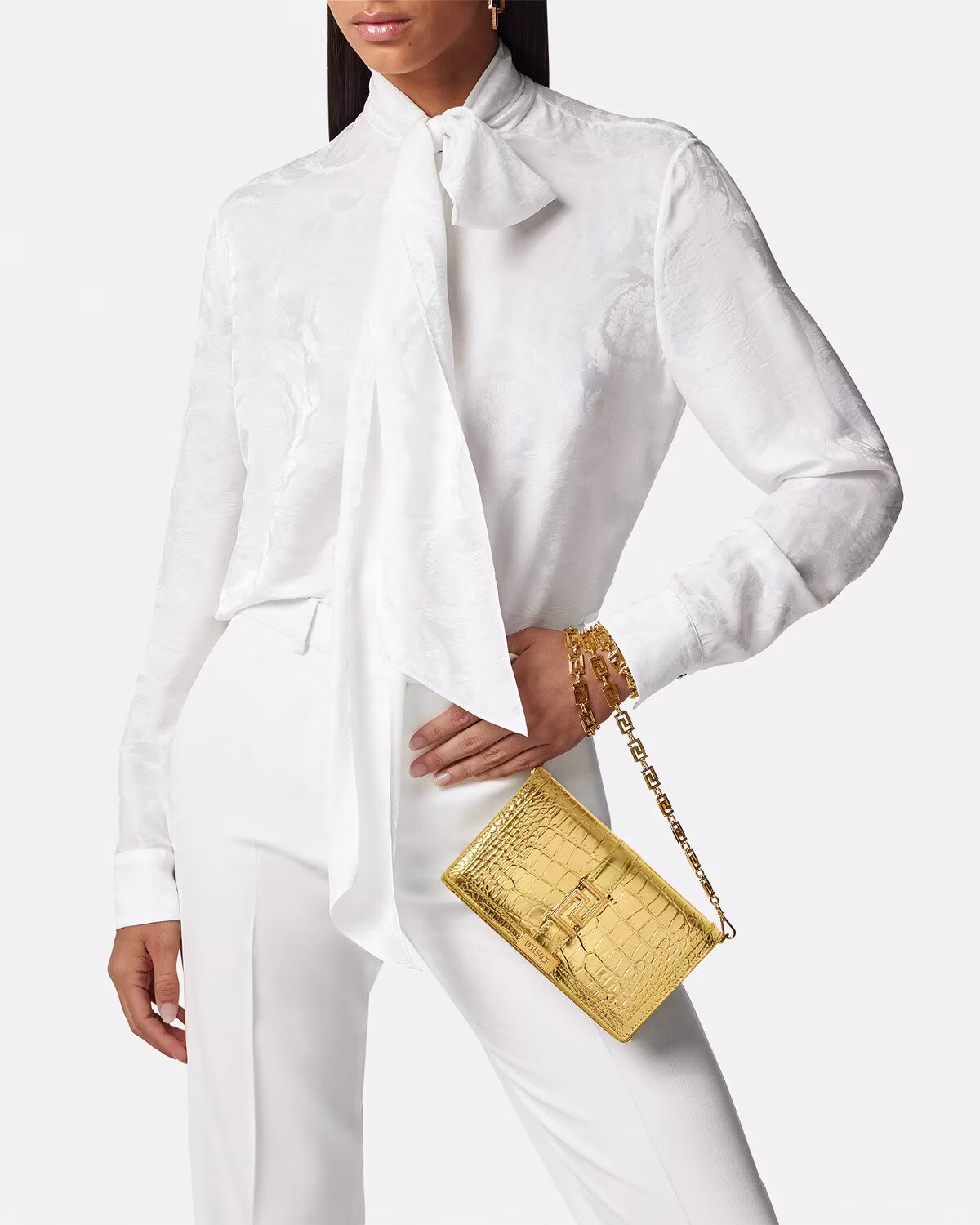 CROC-EFFECT GRECA GODDESS MINI BAG